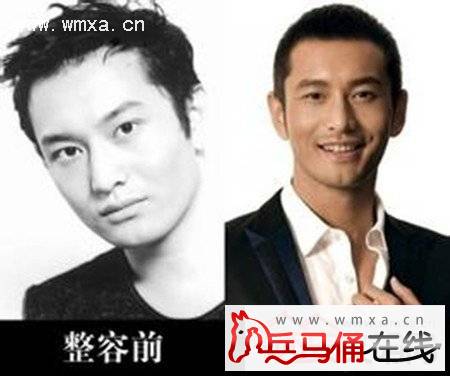 曝黄晓明整容前后照片 黄晓明个人资料及家庭背景简介