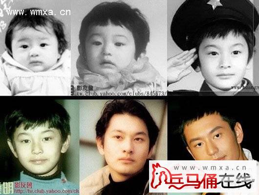 曝黄晓明整容前后照片 黄晓明个人资料及家庭背景简介