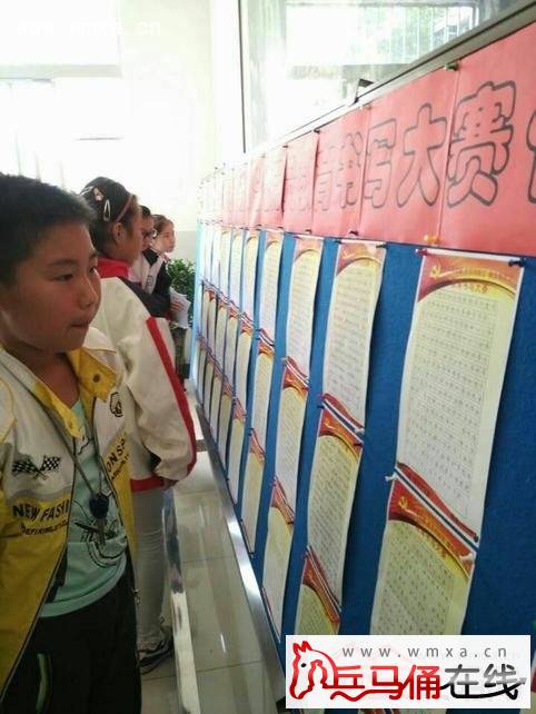 阎良区教育局党委组织党员书写党章党规、系列