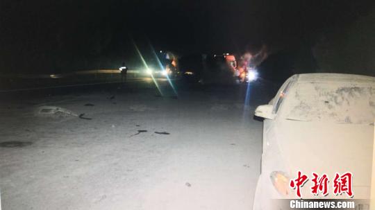 事故现场 河北高速交警保定支队供图