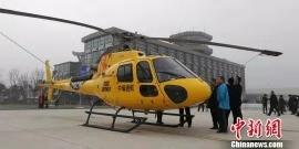 资料图:用于公共服务的直升机。胡丰盛 摄