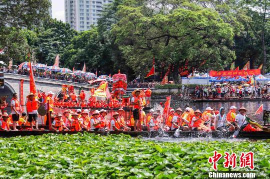 端午节广佛两地龙舟“探亲”习俗已延续500年