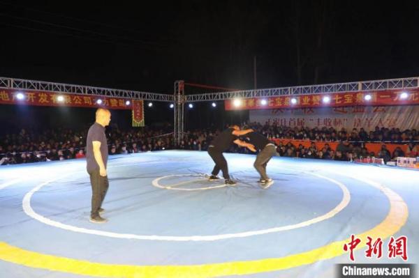 挠羊赛比赛现场。 华舰体育供图